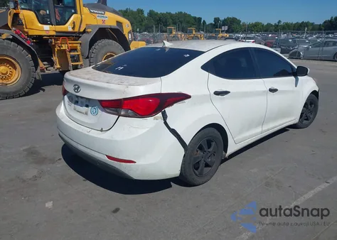 2014 Hyundai Elantra Se/Sport/Limited из США, поврежденный, VIN 5NPDH4AE1EH524022
